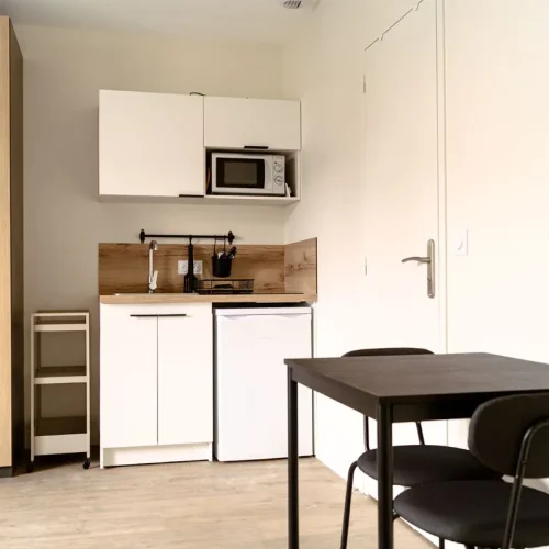 Photo d'un appartement T1 de la résidence étudiant Cosy à Lisieux